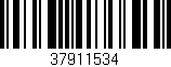 Código de barras (EAN, GTIN, SKU, ISBN): '37911534'