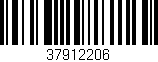 Código de barras (EAN, GTIN, SKU, ISBN): '37912206'