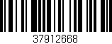 Código de barras (EAN, GTIN, SKU, ISBN): '37912668'