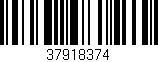 Código de barras (EAN, GTIN, SKU, ISBN): '37918374'