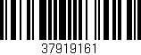 Código de barras (EAN, GTIN, SKU, ISBN): '37919161'
