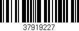 Código de barras (EAN, GTIN, SKU, ISBN): '37919227'