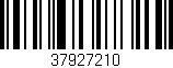 Código de barras (EAN, GTIN, SKU, ISBN): '37927210'