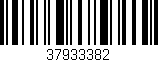 Código de barras (EAN, GTIN, SKU, ISBN): '37933382'