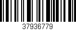 Código de barras (EAN, GTIN, SKU, ISBN): '37936779'