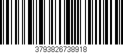 Código de barras (EAN, GTIN, SKU, ISBN): '3793826738918'