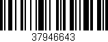 Código de barras (EAN, GTIN, SKU, ISBN): '37946643'