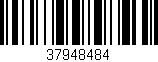 Código de barras (EAN, GTIN, SKU, ISBN): '37948484'