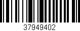Código de barras (EAN, GTIN, SKU, ISBN): '37949402'