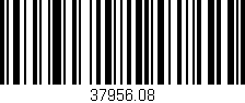 Código de barras (EAN, GTIN, SKU, ISBN): '37956.08'