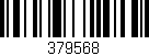 Código de barras (EAN, GTIN, SKU, ISBN): '379568'