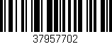 Código de barras (EAN, GTIN, SKU, ISBN): '37957702'