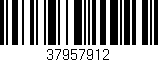 Código de barras (EAN, GTIN, SKU, ISBN): '37957912'