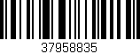 Código de barras (EAN, GTIN, SKU, ISBN): '37958835'