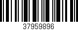 Código de barras (EAN, GTIN, SKU, ISBN): '37959896'