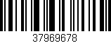 Código de barras (EAN, GTIN, SKU, ISBN): '37969678'