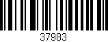 Código de barras (EAN, GTIN, SKU, ISBN): '37983'