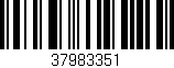 Código de barras (EAN, GTIN, SKU, ISBN): '37983351'