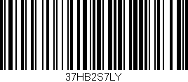 Código de barras (EAN, GTIN, SKU, ISBN): '37HB2S7LY'
