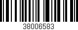 Código de barras (EAN, GTIN, SKU, ISBN): '38006583'