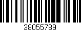 Código de barras (EAN, GTIN, SKU, ISBN): '38055789'
