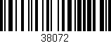 Código de barras (EAN, GTIN, SKU, ISBN): '38072'