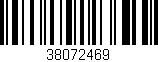 Código de barras (EAN, GTIN, SKU, ISBN): '38072469'