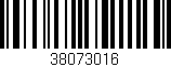 Código de barras (EAN, GTIN, SKU, ISBN): '38073016'