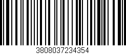 Código de barras (EAN, GTIN, SKU, ISBN): '3808037234354'