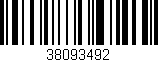 Código de barras (EAN, GTIN, SKU, ISBN): '38093492'
