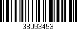 Código de barras (EAN, GTIN, SKU, ISBN): '38093493'