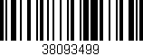 Código de barras (EAN, GTIN, SKU, ISBN): '38093499'