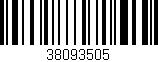 Código de barras (EAN, GTIN, SKU, ISBN): '38093505'