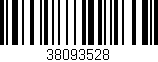 Código de barras (EAN, GTIN, SKU, ISBN): '38093528'