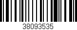 Código de barras (EAN, GTIN, SKU, ISBN): '38093535'