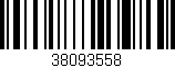 Código de barras (EAN, GTIN, SKU, ISBN): '38093558'