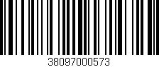 Código de barras (EAN, GTIN, SKU, ISBN): '38097000573'