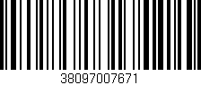Código de barras (EAN, GTIN, SKU, ISBN): '38097007671'
