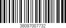 Código de barras (EAN, GTIN, SKU, ISBN): '38097007732'