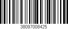 Código de barras (EAN, GTIN, SKU, ISBN): '38097008425'