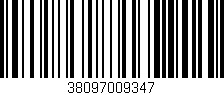 Código de barras (EAN, GTIN, SKU, ISBN): '38097009347'