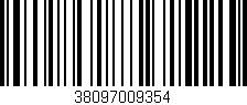 Código de barras (EAN, GTIN, SKU, ISBN): '38097009354'