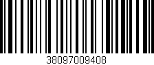 Código de barras (EAN, GTIN, SKU, ISBN): '38097009408'