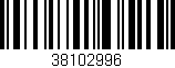 Código de barras (EAN, GTIN, SKU, ISBN): '38102996'