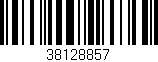 Código de barras (EAN, GTIN, SKU, ISBN): '38128857'
