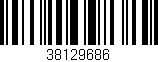 Código de barras (EAN, GTIN, SKU, ISBN): '38129686'
