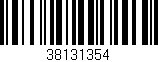Código de barras (EAN, GTIN, SKU, ISBN): '38131354'