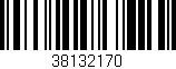 Código de barras (EAN, GTIN, SKU, ISBN): '38132170'