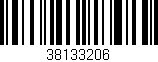 Código de barras (EAN, GTIN, SKU, ISBN): '38133206'