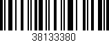 Código de barras (EAN, GTIN, SKU, ISBN): '38133380'